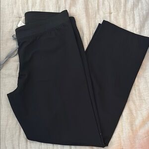 FIGS Large Tall Black Scrub Pants